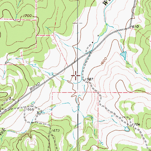 Topographic Map of Soil Conservation Service Site 3 Dam, TX