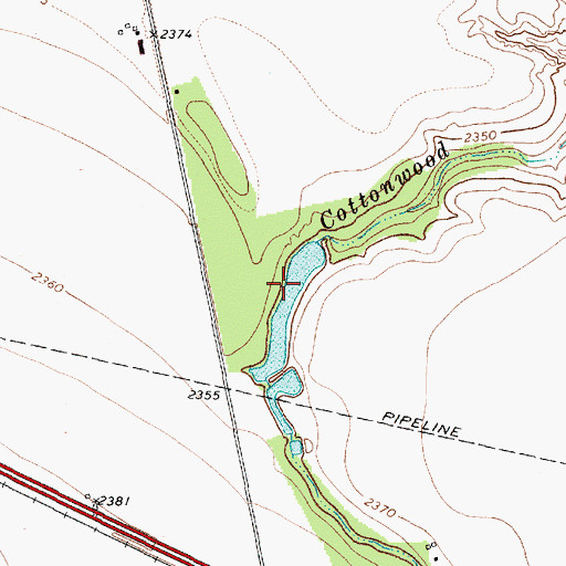 Topographic Map of H and H Feedlot Tank, TX