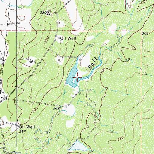 Topographic Map of Gubel Trust Lake Number 3, TX