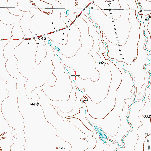 Topographic Map of Bentsen Lake Dam, TX