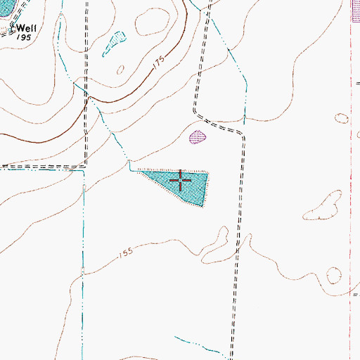 Topographic Map of Smith Lake Number 2, TX