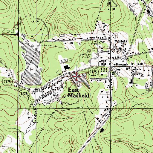 Topographic Map of City Lake Number 2, TX