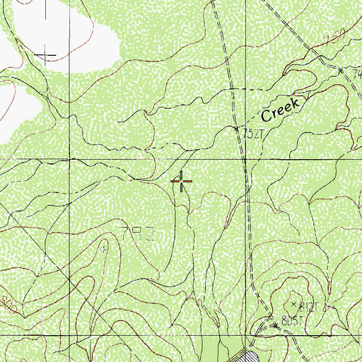 Topographic Map of Winship Lake Number 3, TX