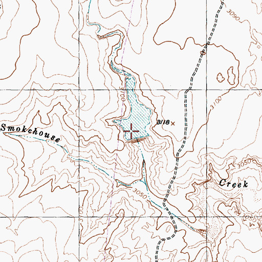 Topographic Map of Britain Lake, TX