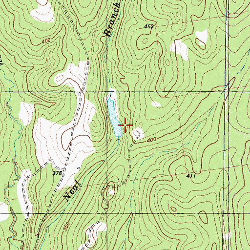 Topographic Map of Tank Johnson Dam, TX