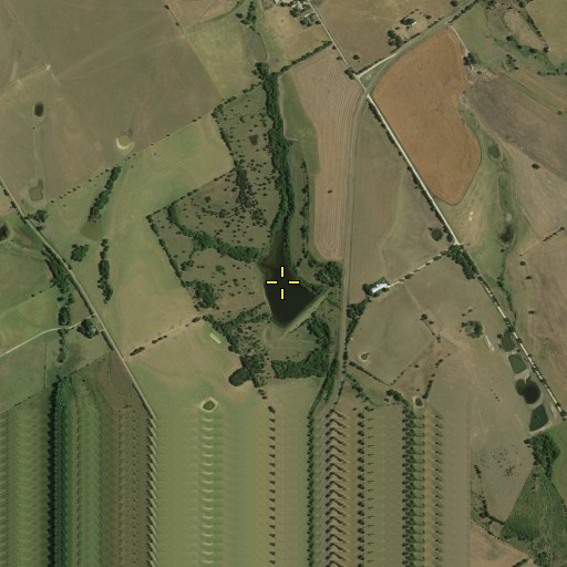 Aerial/Satellite Image of Soil Conservation Service Site 19 Reservoir, TX