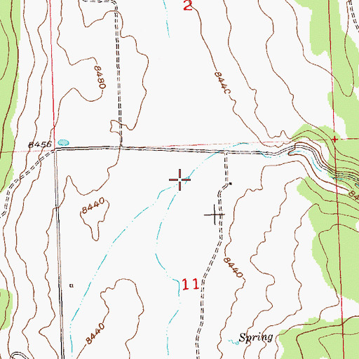 Topographic Map of Sheep Draw, CO