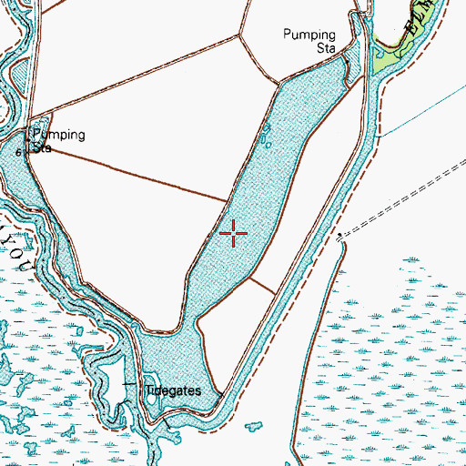 Topographic Map of Kole Reservoir, TX