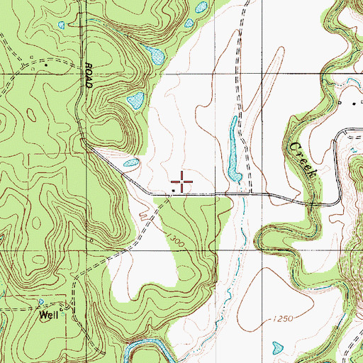 Topographic Map of John Graves Dam Number 5, TX