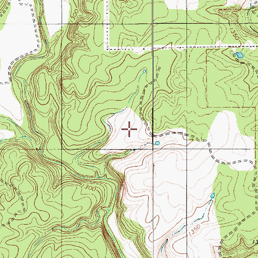 Topographic Map of John Graves Lake Number 4, TX