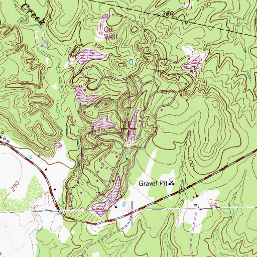 Topographic Map of Lake Number 3, TX