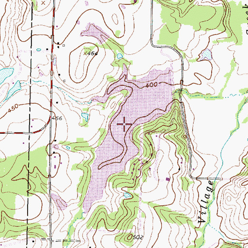 Topographic Map of Sky Lake, TX