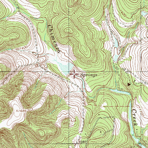 Topographic Map of White Company Lake Dam, TX