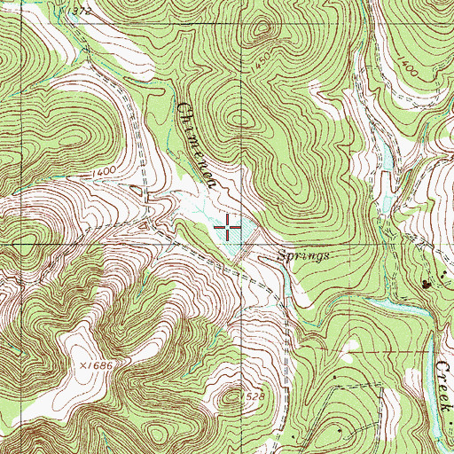 Topographic Map of White Company Lake, TX