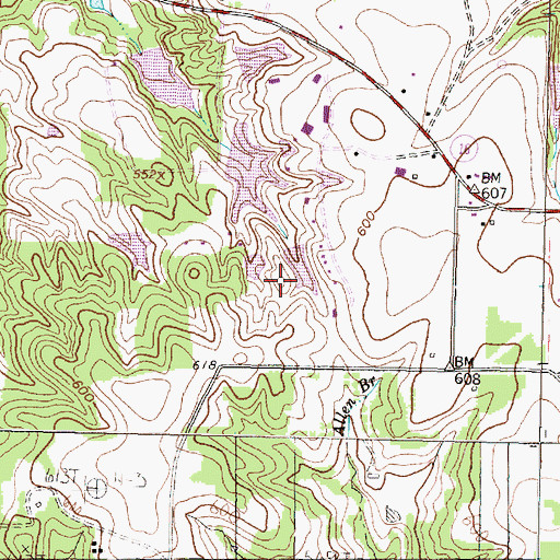Topographic Map of World Challenge Lake Number 5 Dam, TX