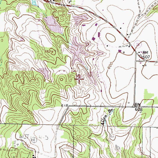 Topographic Map of World Challenge Lake Number 5, TX