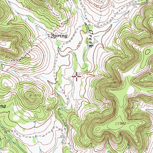 Topographic Map of Shadow Dance Ranch Dam, TX
