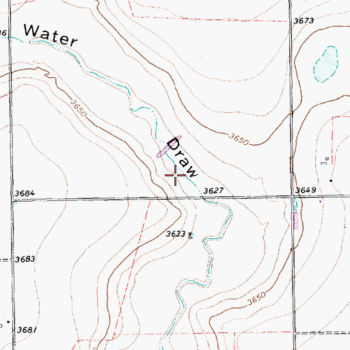 Topographic Map of Soil Conservation Service Site 1 Dam, TX