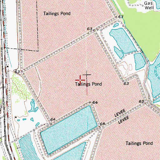 Topographic Map of Mud Lake Number 4, TX