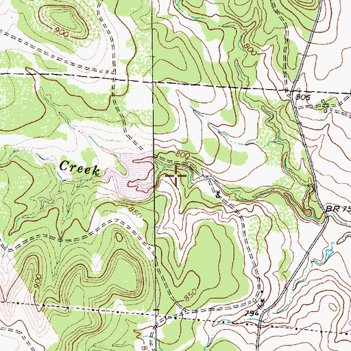 Topographic Map of El Colina Lake Number 5 Dam, TX