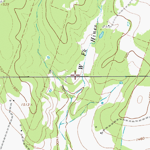 Topographic Map of Tatum Lake Dam, TX