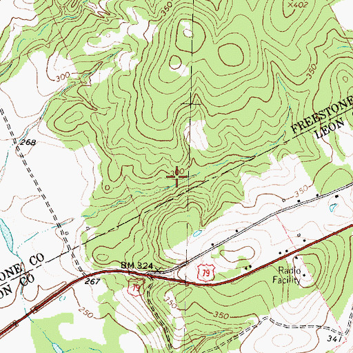Topographic Map of Lipsey Lake Number 2, TX