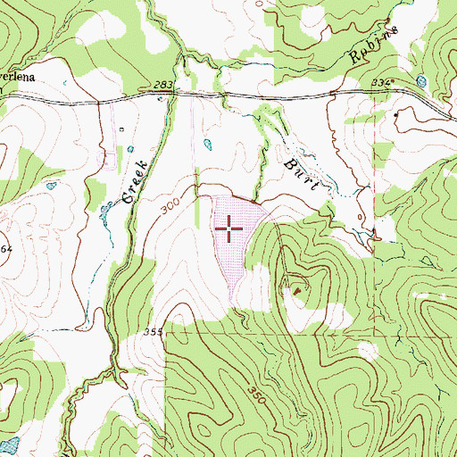 Topographic Map of Maria Lake, TX