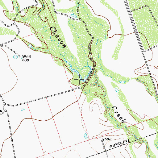 Topographic Map of E O Jonsson Lake Number One, TX