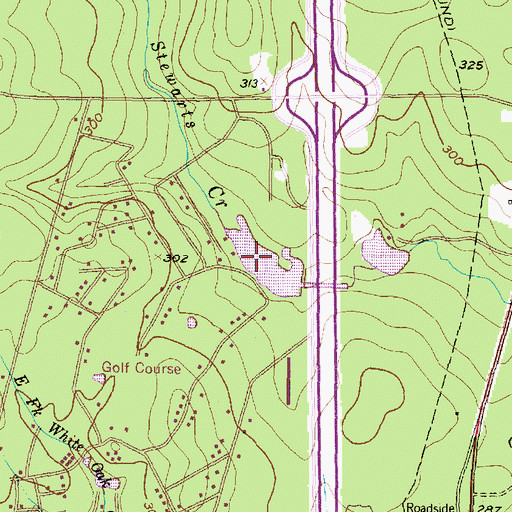 Topographic Map of Panorama Lake, TX