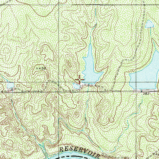 Topographic Map of Zachry Lake Number 2, TX