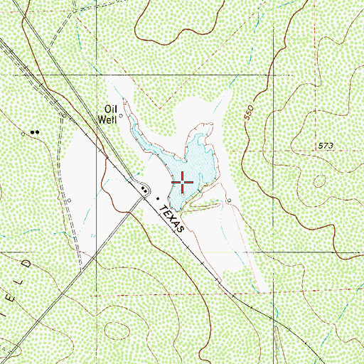 Topographic Map of Killam Lake Number 1 Dam, TX