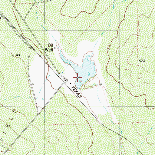 Topographic Map of Killam Lake Number 1, TX