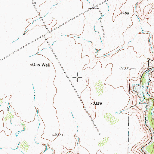 Topographic Map of Weymouth Ranch Lower Lake, TX