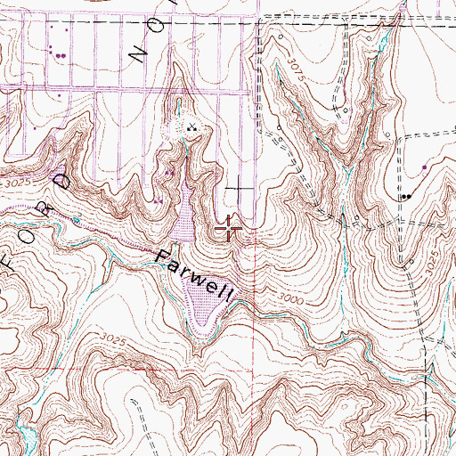 Topographic Map of Cargill Industries Lake Dam, TX