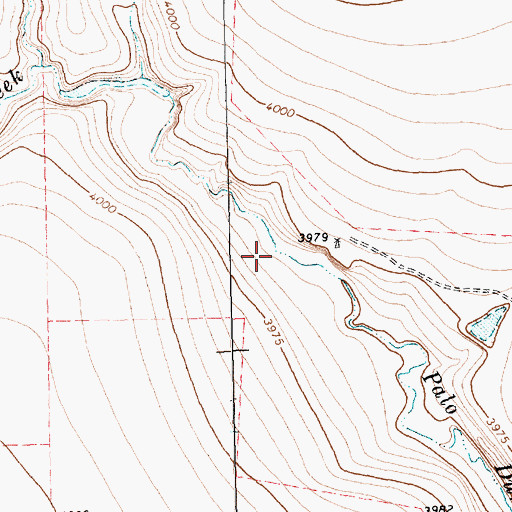 Topographic Map of Grigsby Lake Dam, TX