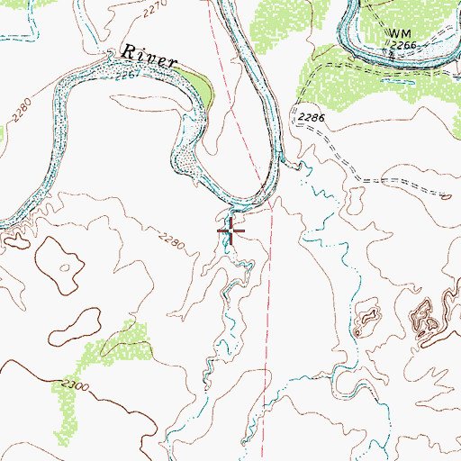 Topographic Map of Simer Lake Dam, TX