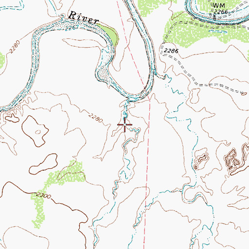 Topographic Map of Simer Lake, TX