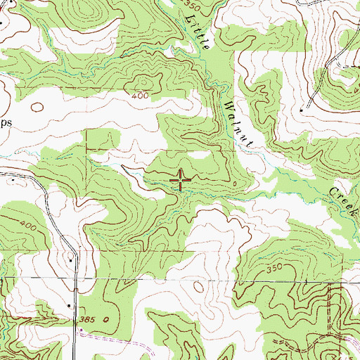 Topographic Map of Duffey Lake Dam, TX