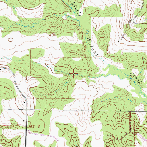 Topographic Map of Duffey Lake, TX