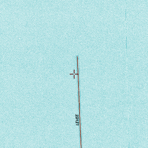 Topographic Map of Cooling Water Reservoir, TX