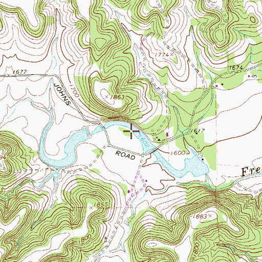 Topographic Map of Smith Investment Company Lake Number 3, TX