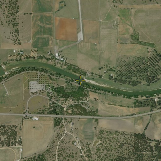 Aerial/Satellite Image of Johnson Dam, TX