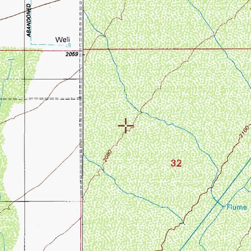 Topographic Map of Picture Rocks, AZ