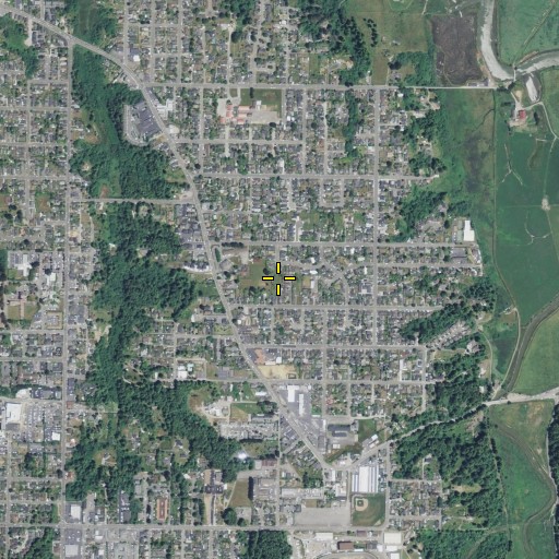 Aerial/Satellite Image of Myrtletown, CA