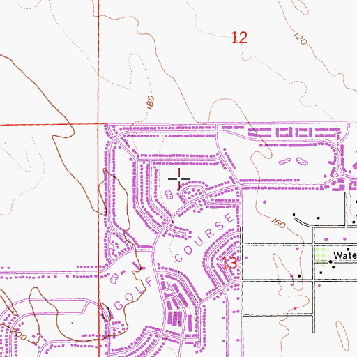 Topographic Map of Palm Desert Country, CA