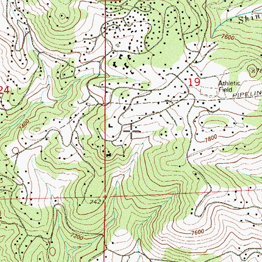 Topographic Map of Genesee, CO