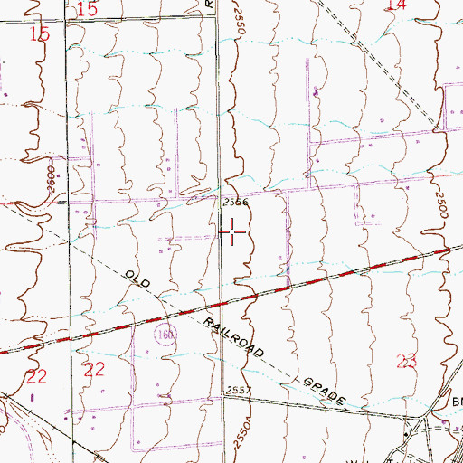 Topographic Map of Enterprise, NV