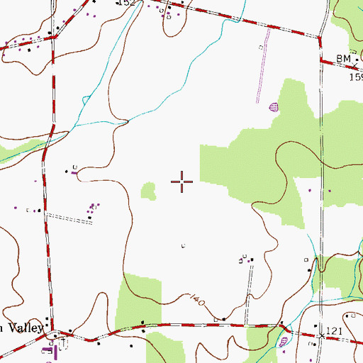 Topographic Map of Concordia, NJ