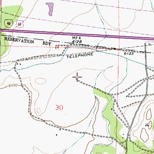 Topographic Map of Acomita Lake, NM