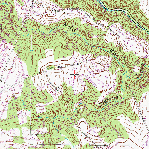 Topographic Map of Susquehanna Trails, PA